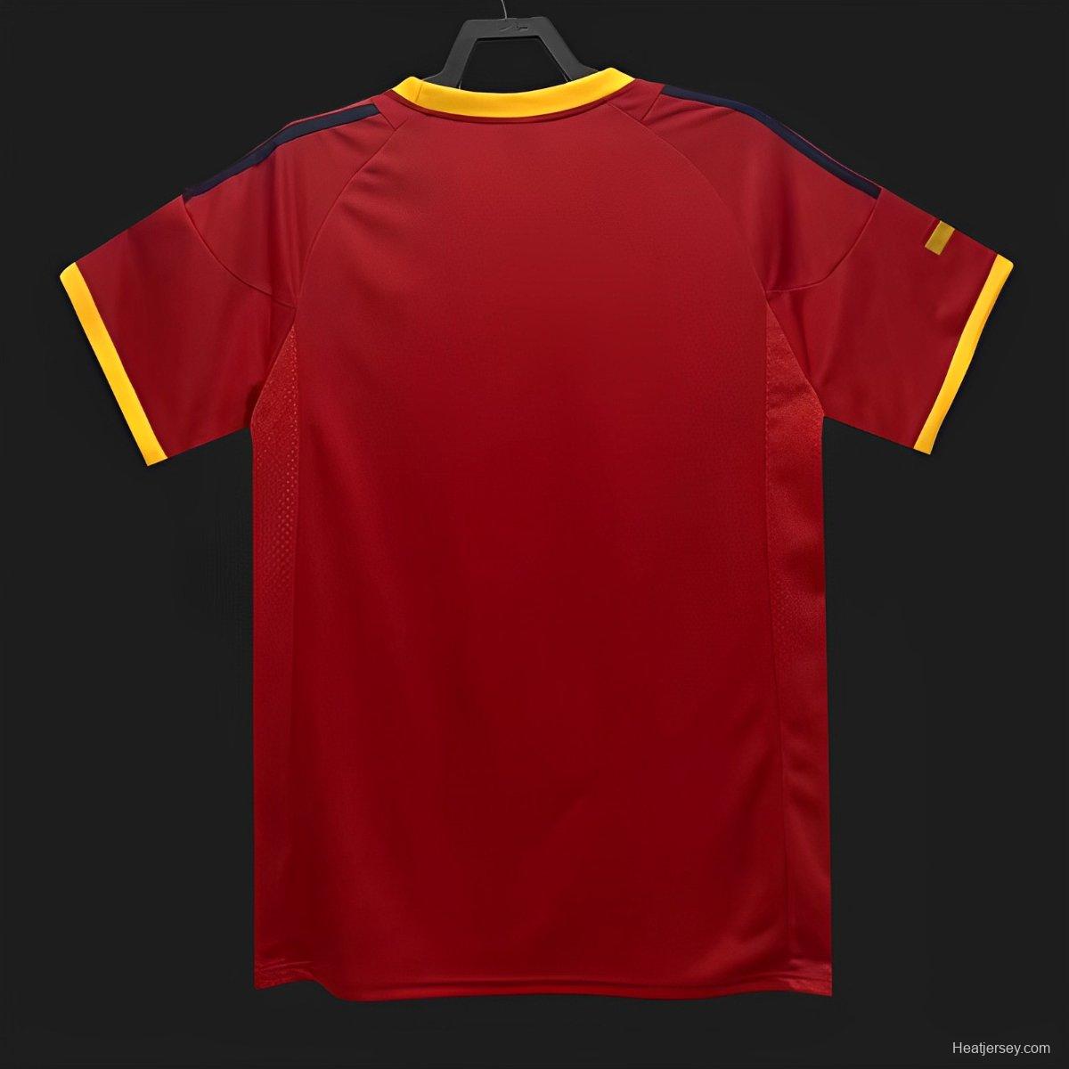 Retro 2002 Spain Home Jersey