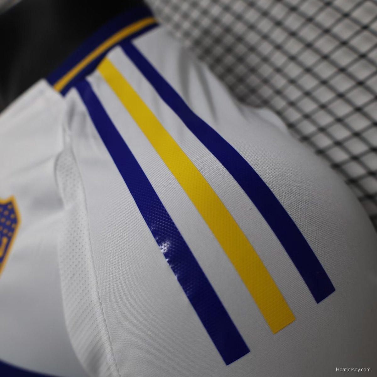 Player Version 24/25 Boca Juniors Away White Jersey