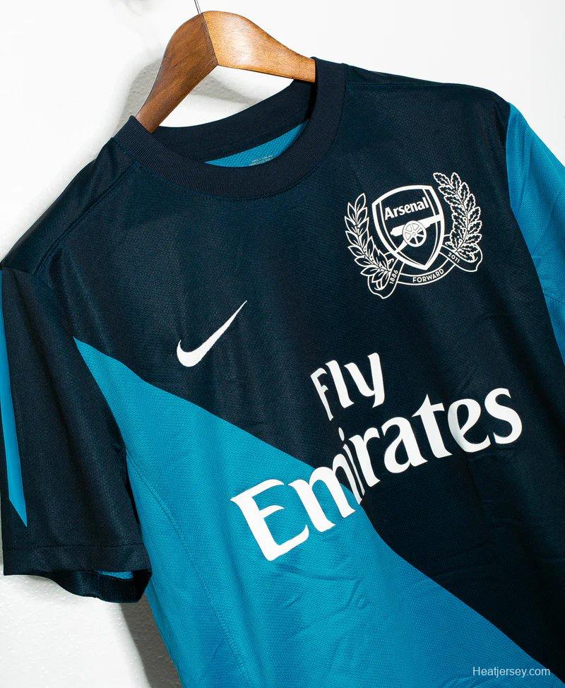 Retro 11/12 Arsenal Away Blue Jersey