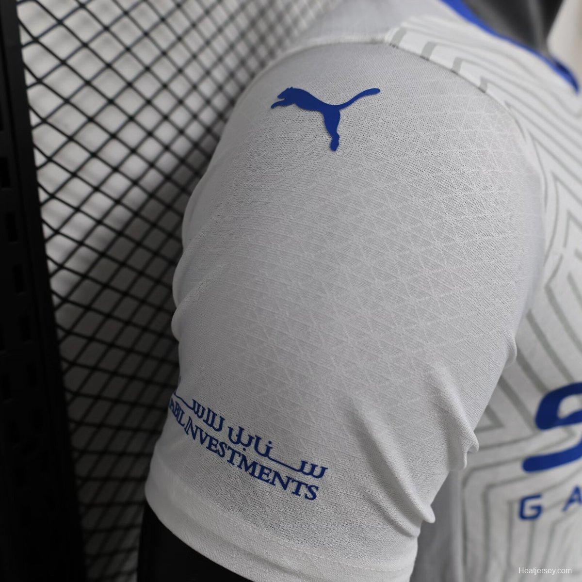 Player Version 24/25 Al-Hilal Away White Jersey