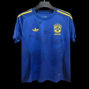 2024 Brazil Blue Special Jersey