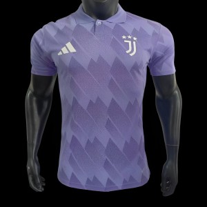 Player Version 24/25 Juventus Purple Polo Jersey